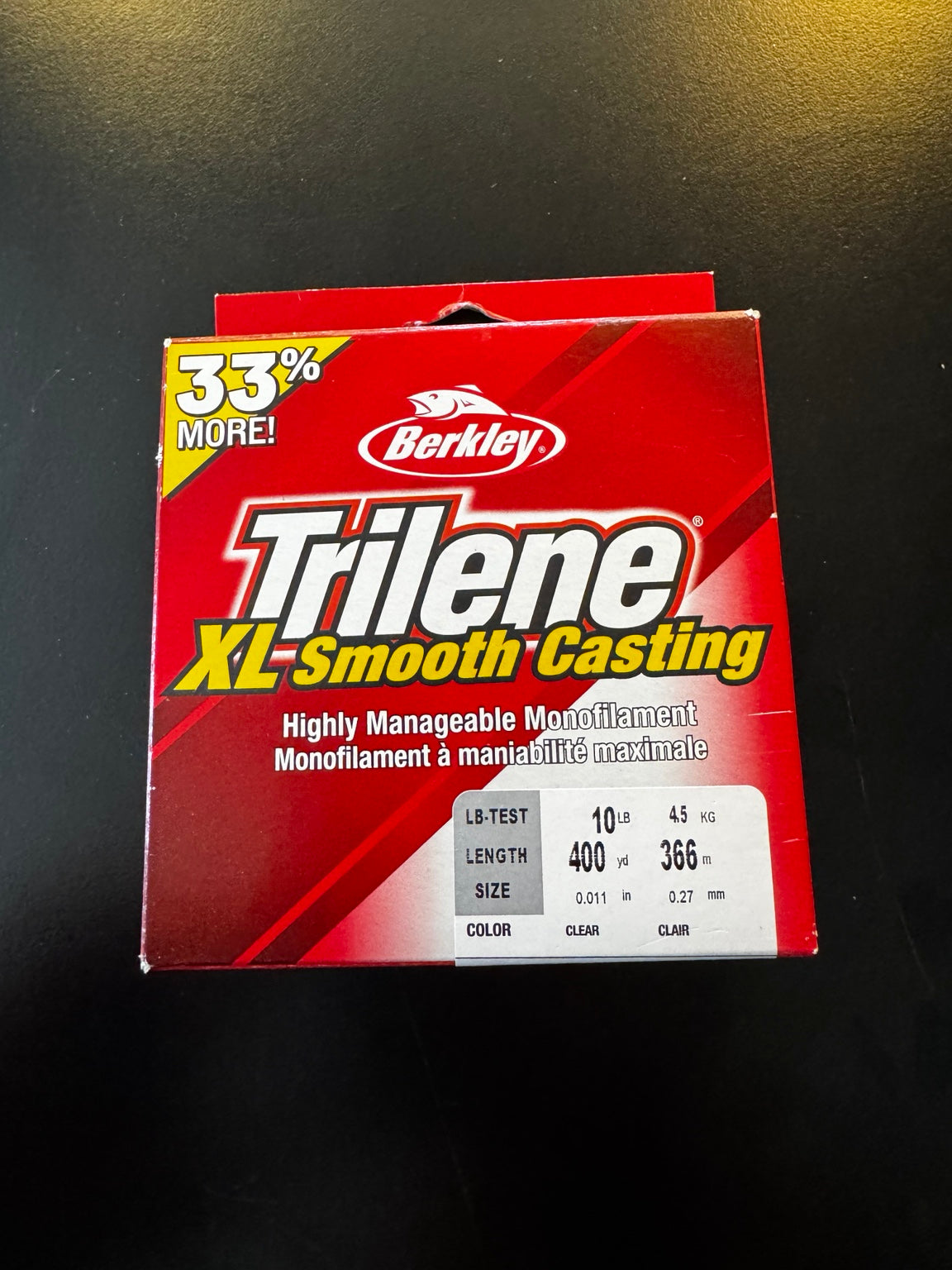 Berkley Trilene XL Smooth Casting 10lb 400yd clear