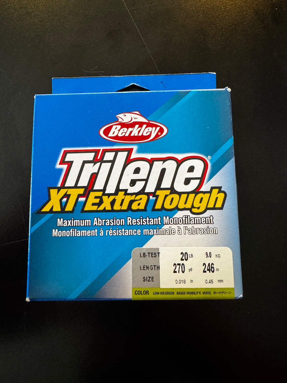Berkley Trilene XT Extra Tough 20lb 270yd Low-Vis Green