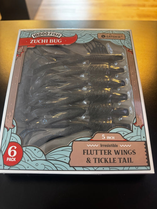 10,000 Fish Zuchi Bug 5 inch 6 pack