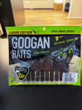Googan Baits Junior Krackin Craw 3 inch Green Pumpkin 10 pack