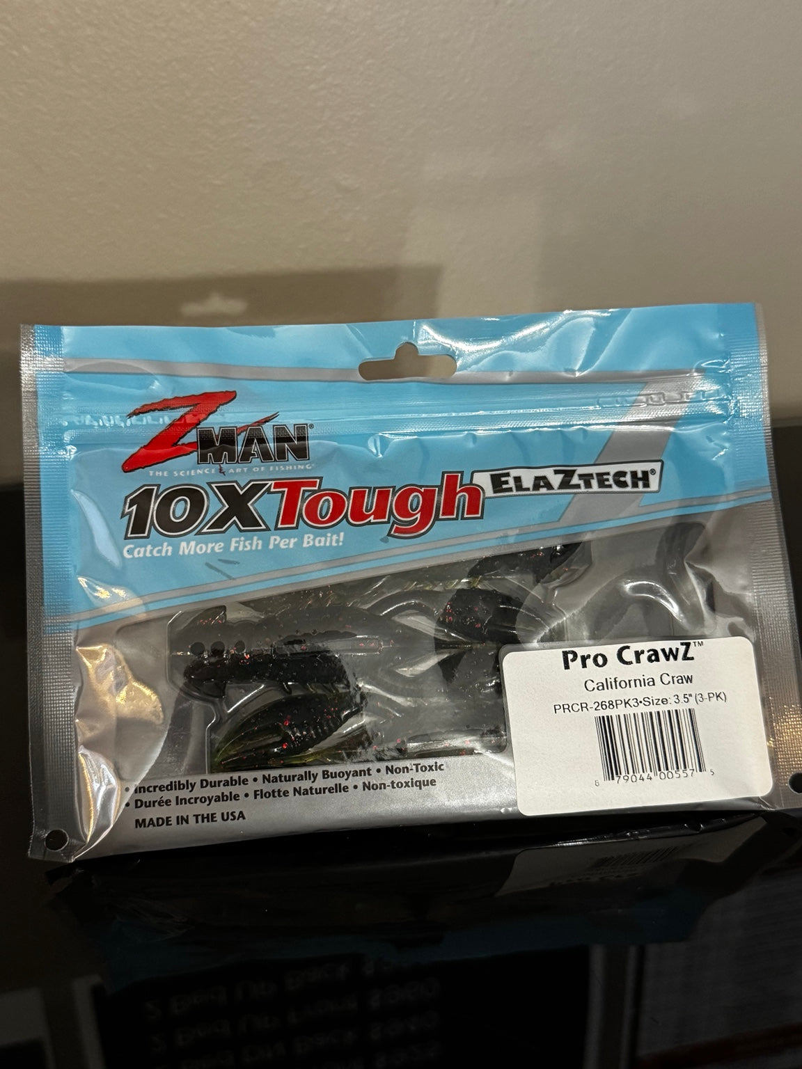 Z-Man Pro CrawZ California Craw 3.5 inch 3 pack